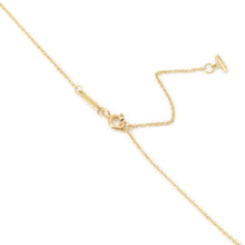 Load image into Gallery viewer, TIFFANY&amp;Co. T Smile Necklace Size Small60011679 18K Yellow Gold
