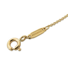 Load image into Gallery viewer, TIFFANY&amp;Co. T Smile Necklace Size Small60011679 18K Yellow Gold
