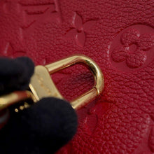 Load image into Gallery viewer, LOUIS VUITTON Speedy Bandouliere CeriseM42395 Monogram Empreinte Leather Size 20
