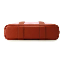 将图像加载到图库查看器中，HERMES Garden file Pink/Rouge duchesse Toilet Officer Vache LeatherCountry Size PM
