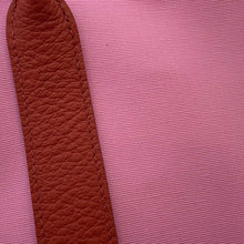 将图像加载到图库查看器中，HERMES Garden file Pink/Rouge duchesse Toilet Officer Vache LeatherCountry Size PM
