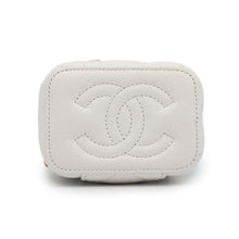 Load image into Gallery viewer, CHANEL Vanity Chain Bag WhiteAP3203 Caviar Leather
