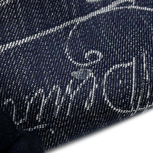 Load image into Gallery viewer, Berluti Tote Bag Navy/Brown Jacquard denim Leather
