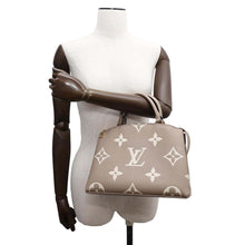 将图像加载到图库查看器中，LOUIS VUITTON Petit Palais Tourterelle ClaimsM58914 Bicolor Monogram Empreinte Leather Size PM
