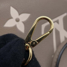 将图像加载到图库查看器中，LOUIS VUITTON Petit Palais Tourterelle ClaimsM58914 Bicolor Monogram Empreinte Leather Size PM
