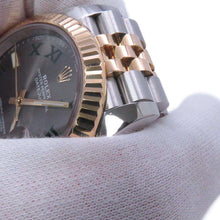 Load image into Gallery viewer, ROLEX Datejust W41mm Stainless Steel K18YG Slate Dial126333
