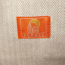 Load image into Gallery viewer, HERMES LES CABANES Backpack Orange / Framboise Cotton
