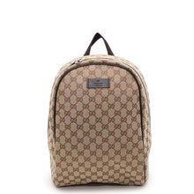 将图像加载到图库查看器中，GUCCI GG Canvas Backpack Beige449906 GG Canvas
