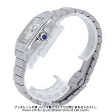 将图像加载到图库查看器中，CARTIER Santos de Cartier watch MM W35.1mm Stainless Steel Silver DialWSSA0029
