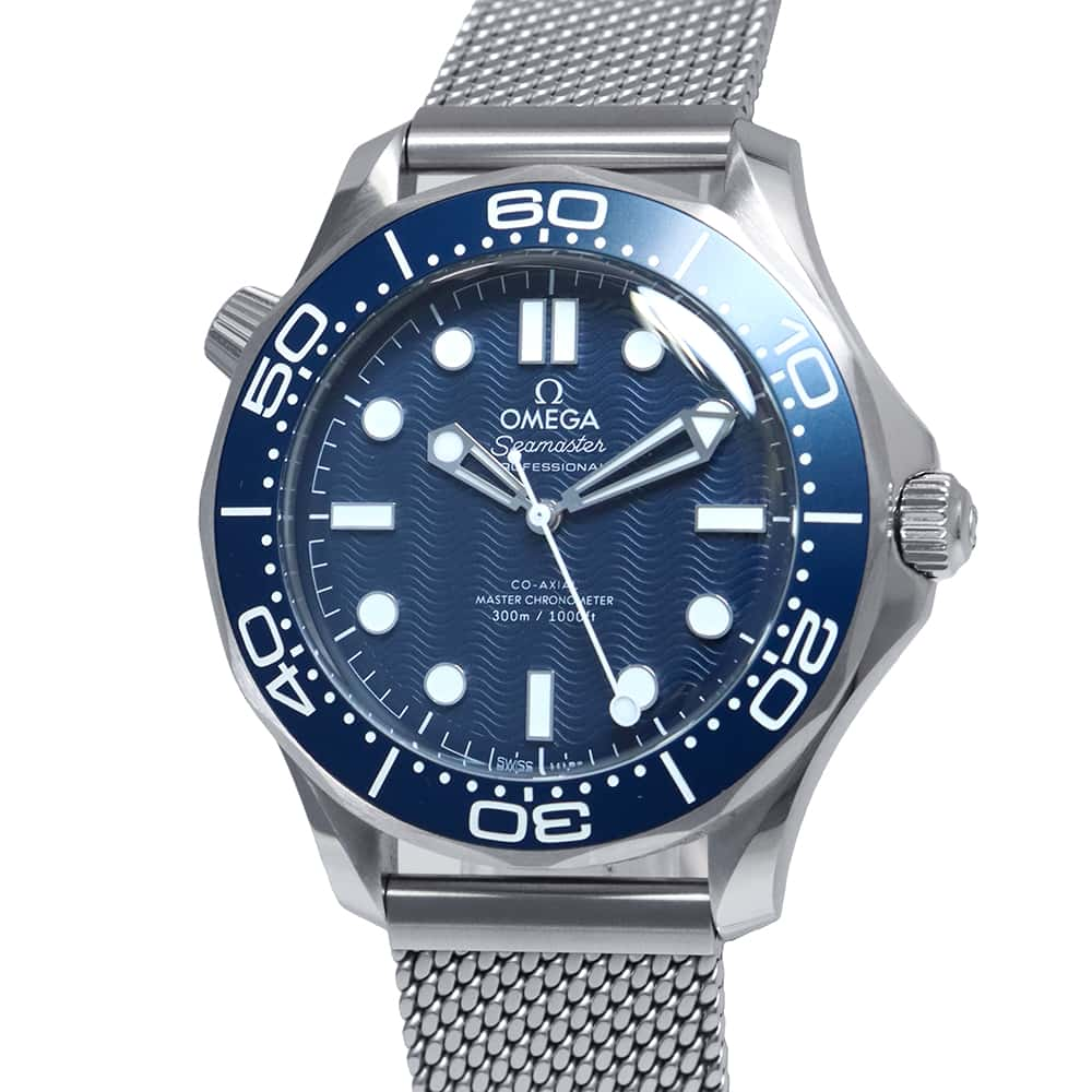 OMEGA Seamaster Diver 300M Bond 60th Anniversary Model W42mm Stainless Steel Blue Dial210.30.42.20.03.002