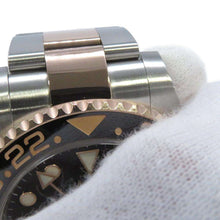 将图像加载到图库查看器中，ROLEX GMT MasterII W40mm Stainless Steel K18PG Black Dial126711CHNR
