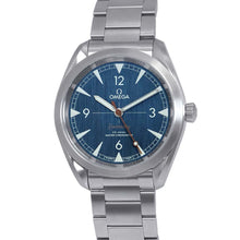 Load image into Gallery viewer, OMEGA Seamaster Railmaster W40mm Stainless Steel Blue Dial220.10.40.20.03.00?1
