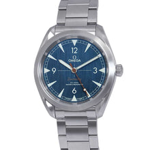 将图像加载到图库查看器中，OMEGA Seamaster Railmaster W40mm Stainless Steel Blue Dial220.10.40.20.03.001
