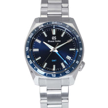 将图像加载到图库查看器中，SEIKO Grand Seiko Sports Collection 9F GMT W40mm Stainless Steel Blue DialSBGN021
