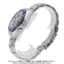 将图像加载到图库查看器中，SEIKO Grand Seiko Sports Collection 9F GMT W40mm Stainless Steel Blue DialSBGN021
