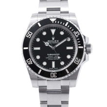 将图像加载到图库查看器中，ROLEX Submariner No-Date W40mm Stainless Steel Black Dial114060
