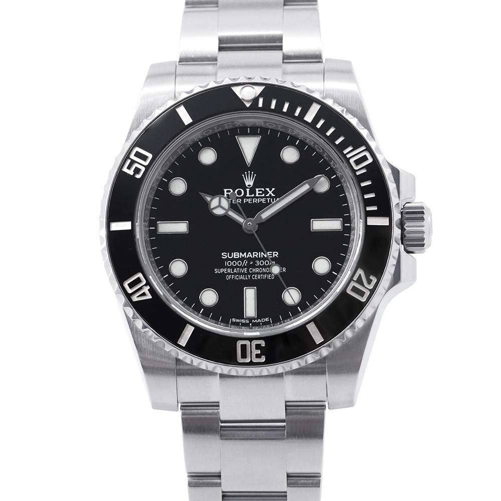 ROLEX Submariner No-Date W40mm Stainless Steel Black Dial114060