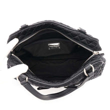 Load image into Gallery viewer, Ferragamo Vara Ribbon Quilted Handbag BlackGG-21D919 Nylon
