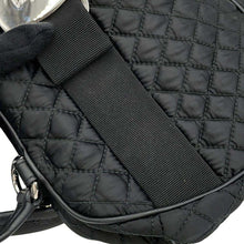 Load image into Gallery viewer, Ferragamo Vara Ribbon Quilted Handbag BlackGG-21D919 Nylon
