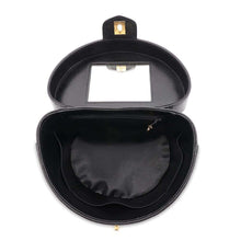 Load image into Gallery viewer, CHANEL Chevron 2way vanity Black Caviar Leather
