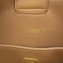 将图像加载到图库查看器中，CHANEL Matelasse ChainShoulder Tote BeigeAS3508 Lambskin
