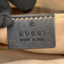 Load image into Gallery viewer, GUCCI GG Marmont Waist Bag Black476434 Leather
