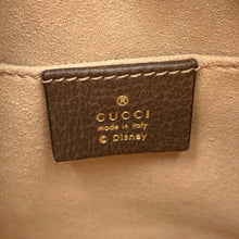 将图像加载到图库查看器中，GUCCI DISNEY GG Supreme Shoulder Bag Donald Duck Beige/Brown648124 PVC Leather
