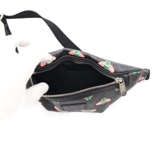 Load image into Gallery viewer, GUCCI GG Supreme Crossbody Bag in Bee Print Black675181 PVC
