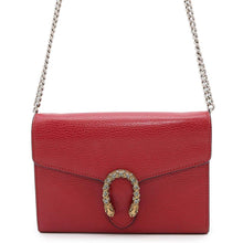 将图像加载到图库查看器中，GUCCI Dionysus Shoulder Bag Red401231 Leather
