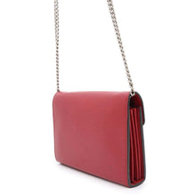 将图像加载到图库查看器中，GUCCI Dionysus Shoulder Bag Red401231 Leather
