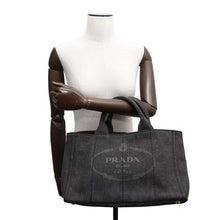 Load image into Gallery viewer, PRADA 2way Canapa Gray1BG642 Denim
