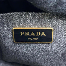 将图像加载到图库查看器中，PRADA 2way Canapa Gray1BG642 Denim
