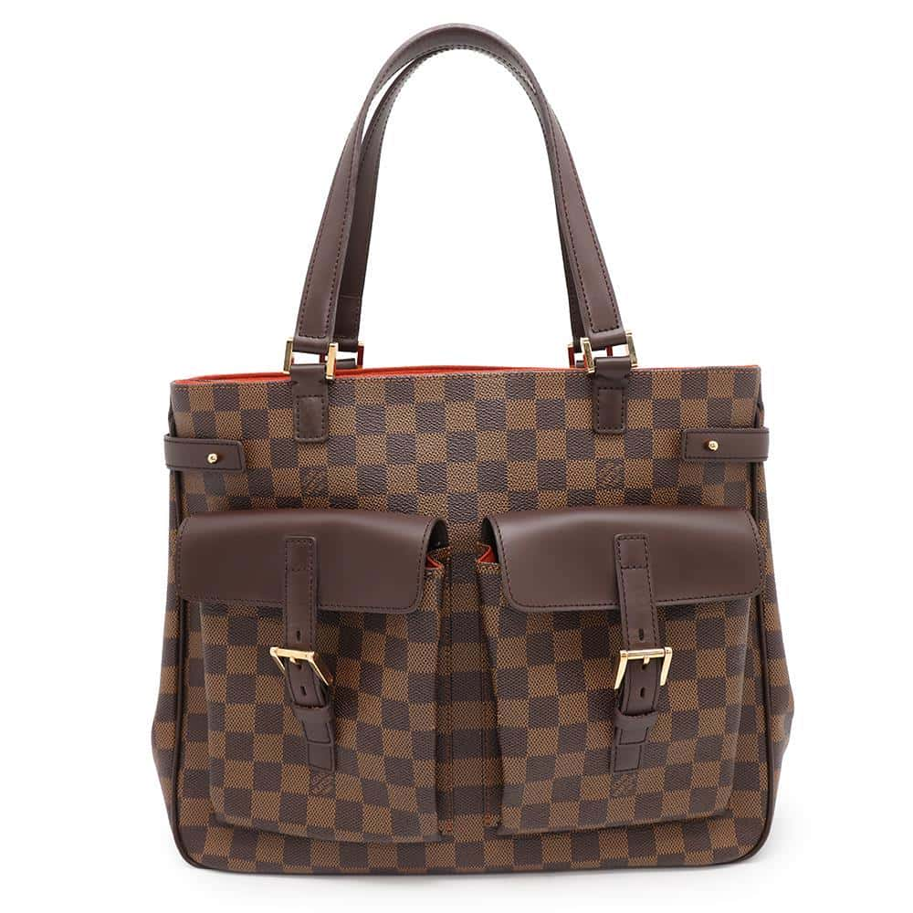 LOUIS VUITTON Uzes RedN51128 Damier Ebene Canvas