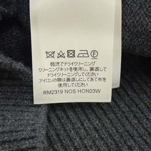 将图像加载到图库查看器中，LOUIS VUITTON LV Frequency Cardigan Size S Dark Gray1AAT4U Wool 100%
