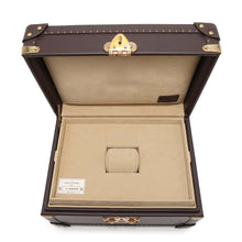 将图像加载到图库查看器中，LOUIS VUITTON Special Order Watches and Jewelry Cases Brown Leather
