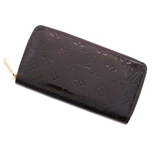 将图像加载到图库查看器中，LOUIS VUITTON Zippy Wallet AmaranteM90416 Monogram Vernis Leather
