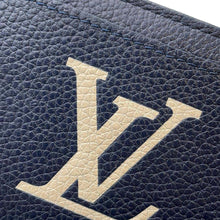 Load image into Gallery viewer, LOUIS VUITTON Portefeuille Claire Bicolor Navy/CreamM83362 Monogram Empreinte Leather
