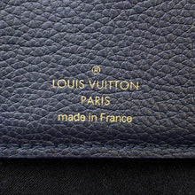 将图像加载到图库查看器中，LOUIS VUITTON Portefeuille Claire Bicolor Navy/CreamM83362 Monogram Empreinte Leather
