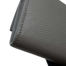 Load image into Gallery viewer, CELINE Long flap wallet Gray10B563BEL.09GM Leather
