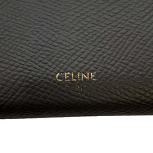 Load image into Gallery viewer, CELINE Long flap wallet Gray10B563BEL.09GM Leather
