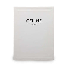 Load image into Gallery viewer, CELINE Strap wallet Gray/Light Blue10B643BRU Leather
