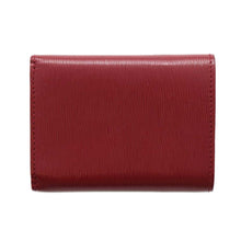 Load image into Gallery viewer, PRADA Tri-fold compact wallet Red1MH021 Leather
