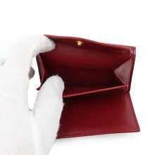 Load image into Gallery viewer, PRADA Tri-fold compact wallet Red1MH021 Leather
