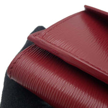 Load image into Gallery viewer, PRADA Tri-fold compact wallet Red1MH021 Leather
