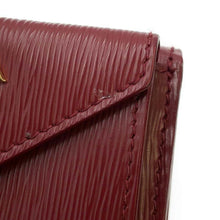 Load image into Gallery viewer, PRADA Tri-fold compact wallet Red1MH021 Leather
