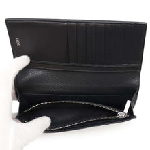 将图像加载到图库查看器中，Dior Vertical long wallet Black2ESBC002CDI Leather
