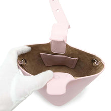 Load image into Gallery viewer, LOEWE Pebble bucket bag PinkAANBBBMX01 Leather Size Mini
