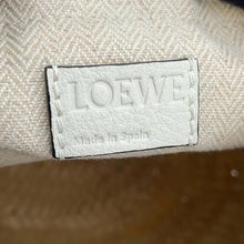 Load image into Gallery viewer, LOEWE Drawstring bucket bag Natural/WhiteA223222X01 Raffia Leather
