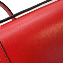 将图像加载到图库查看器中，LOEWE Barcelona Shoulder Bag Red Leather
