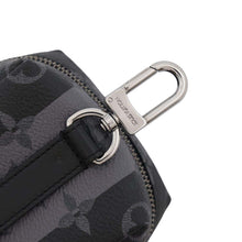 将图像加载到图库查看器中，LOUIS VUITTON Porto Craie Squared Pouch LV MADE NoirMP3224 Monogram Eclipse
